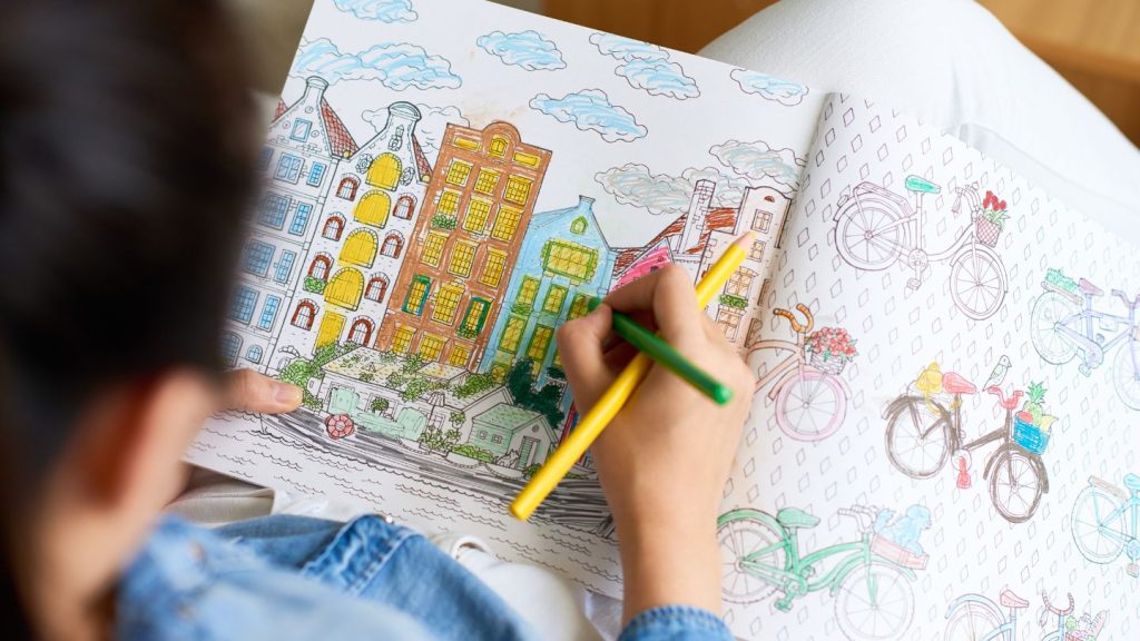 travel coloring book