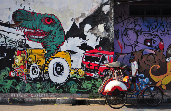 Street art in Jogja