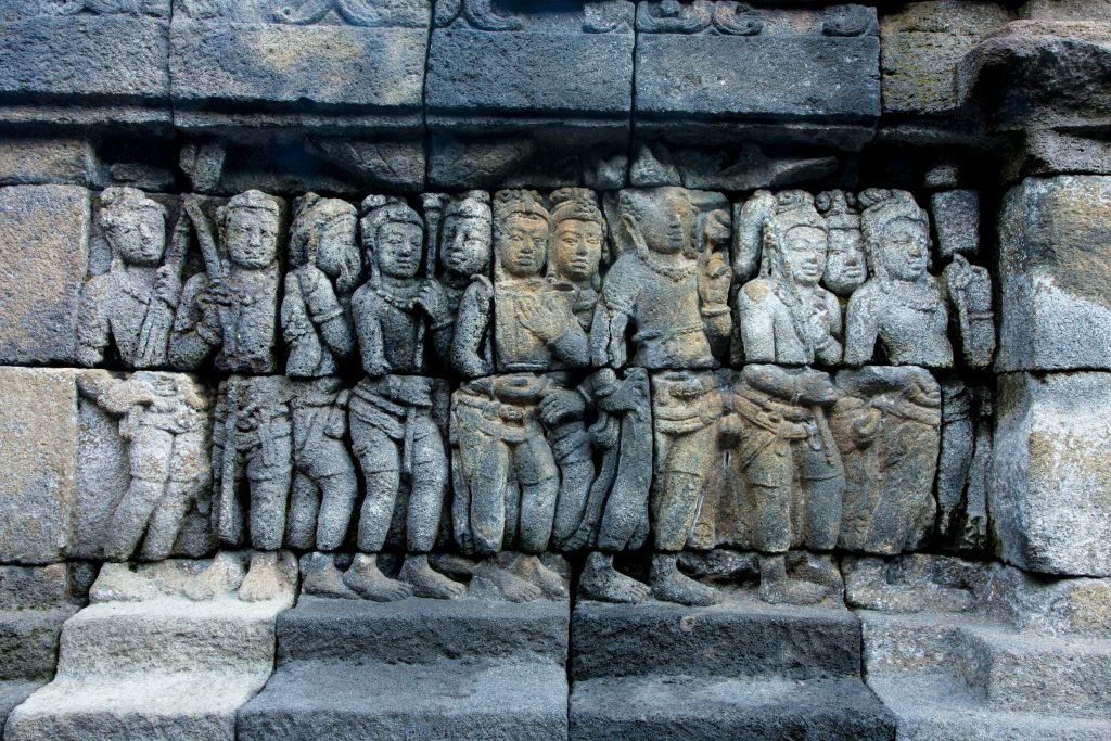 Borobudur's relief