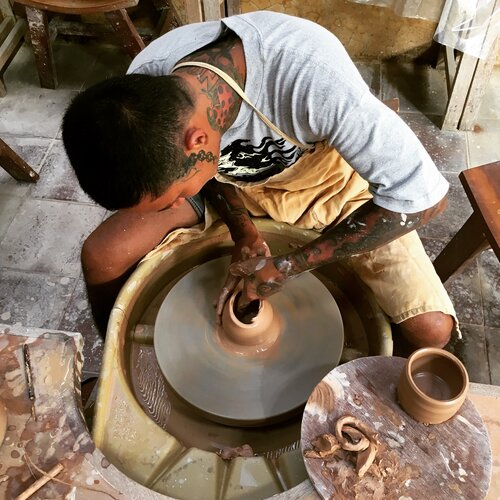 Pottery making (credit: gayaceramic.com)