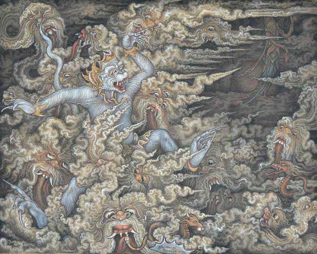 Balinese painting