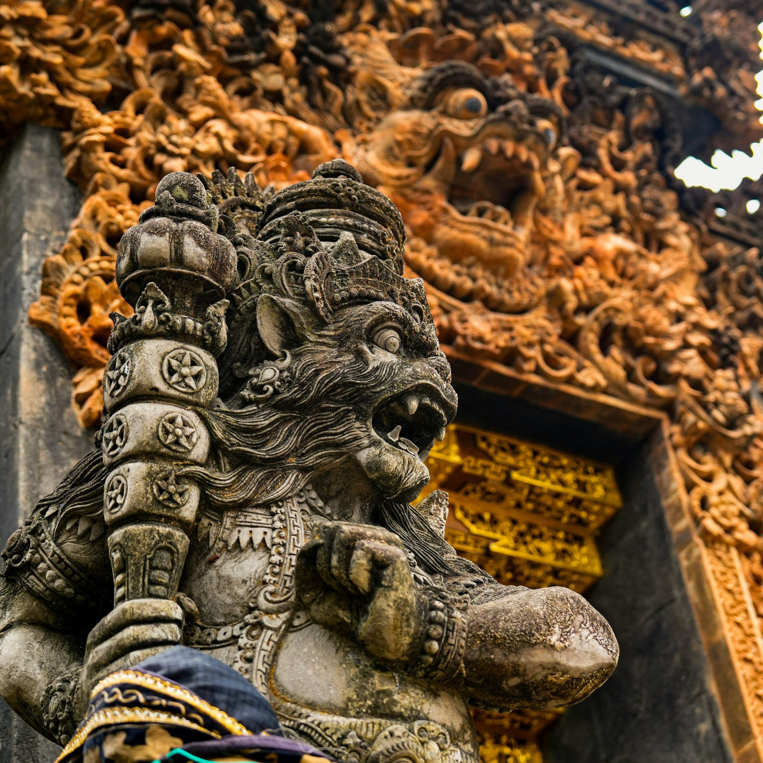 Balinese carving
