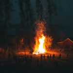 Samhain bonfire